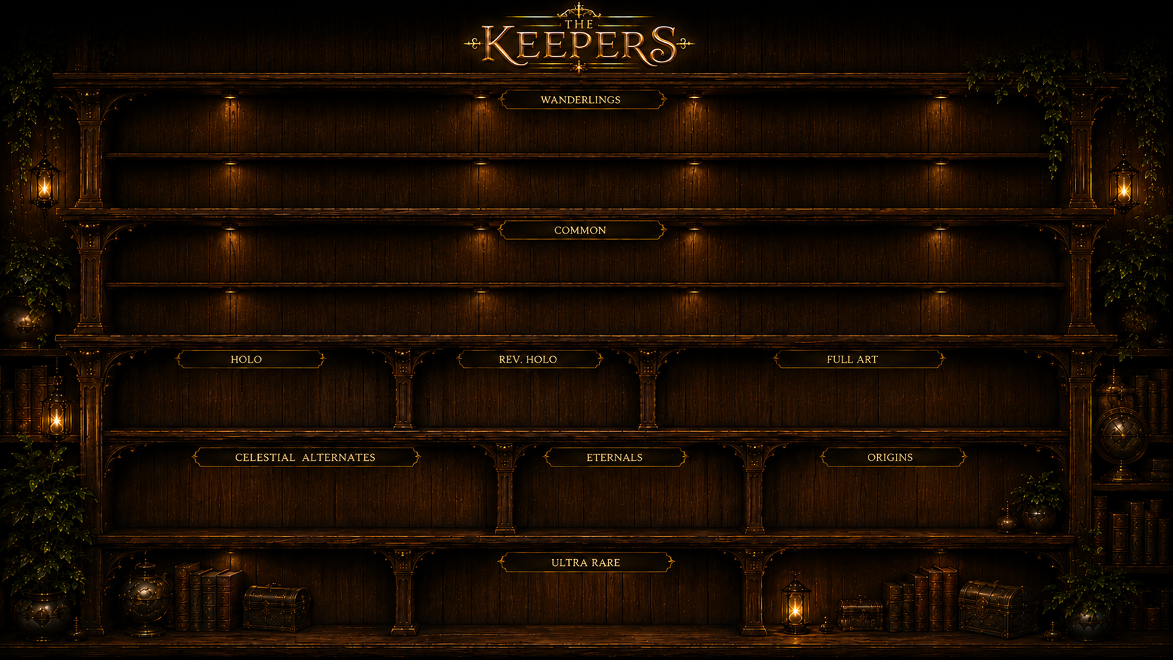 The Keepers Erinnerungsregal
