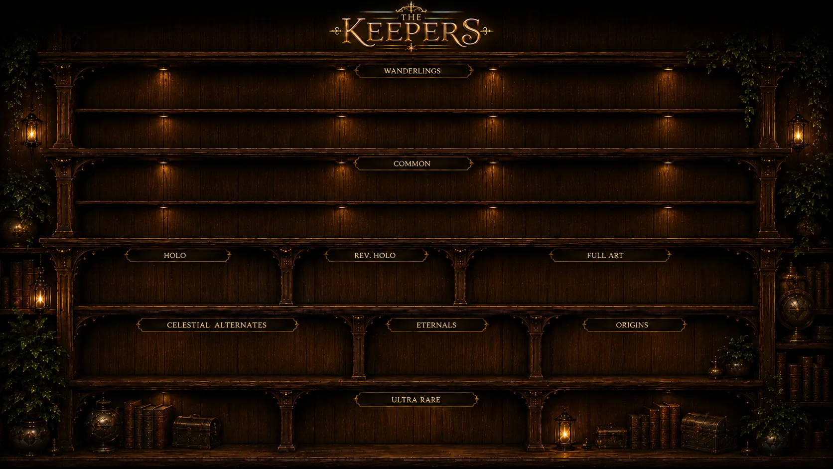 The Keepers Erinnerungsregal
